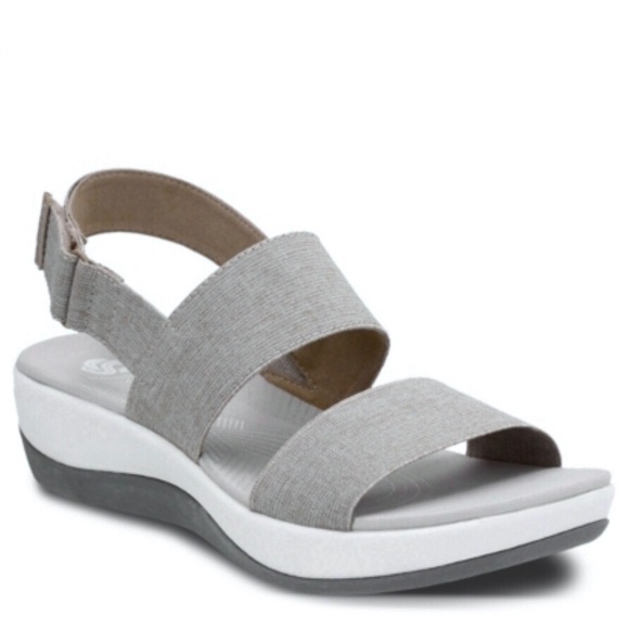 clarks cloudsteppers arla jacory women's ortholite sandals